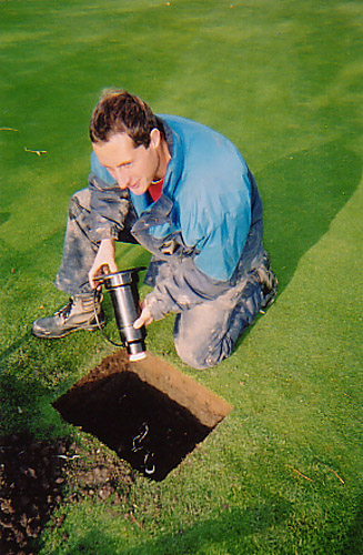 John at work